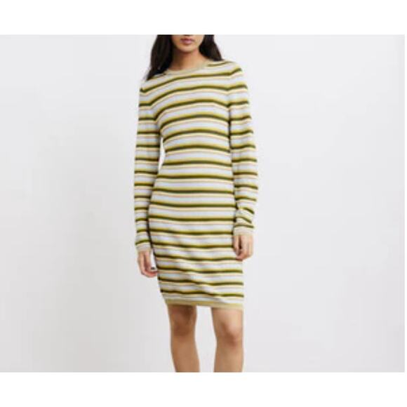 Lisa Says Gah Becca Stretch Knit Midi Dress - Size M/L- NWT - Picture 1 of 9